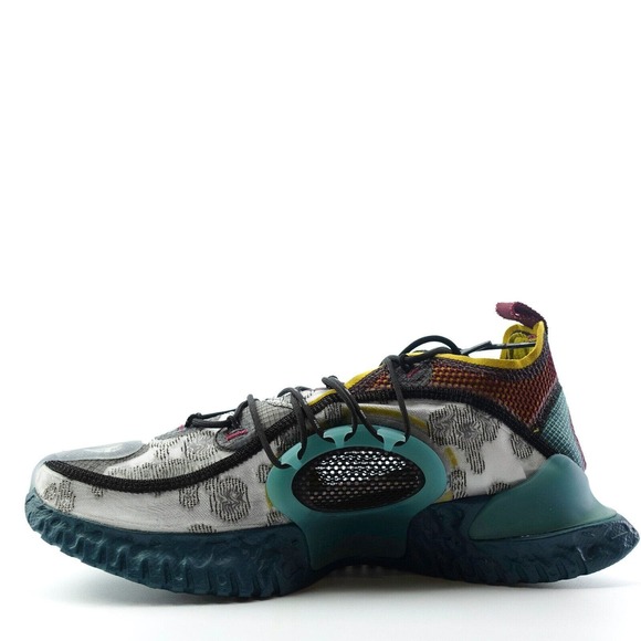 Nike ISPA Flow 2020 Black Turquoise Gold Sneakers DM2832-001 Mens Size 11 main image 8